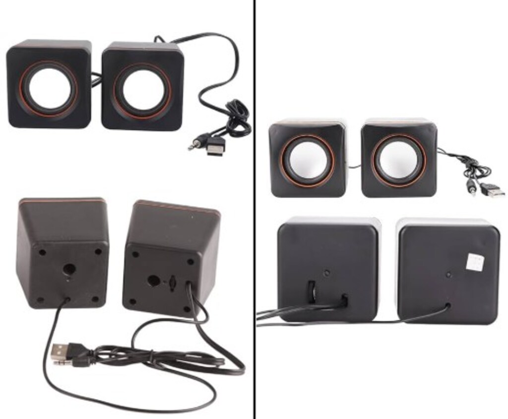 Mini Speaker 1+1 Hoparlör Ses Sistemi Platoon - 4