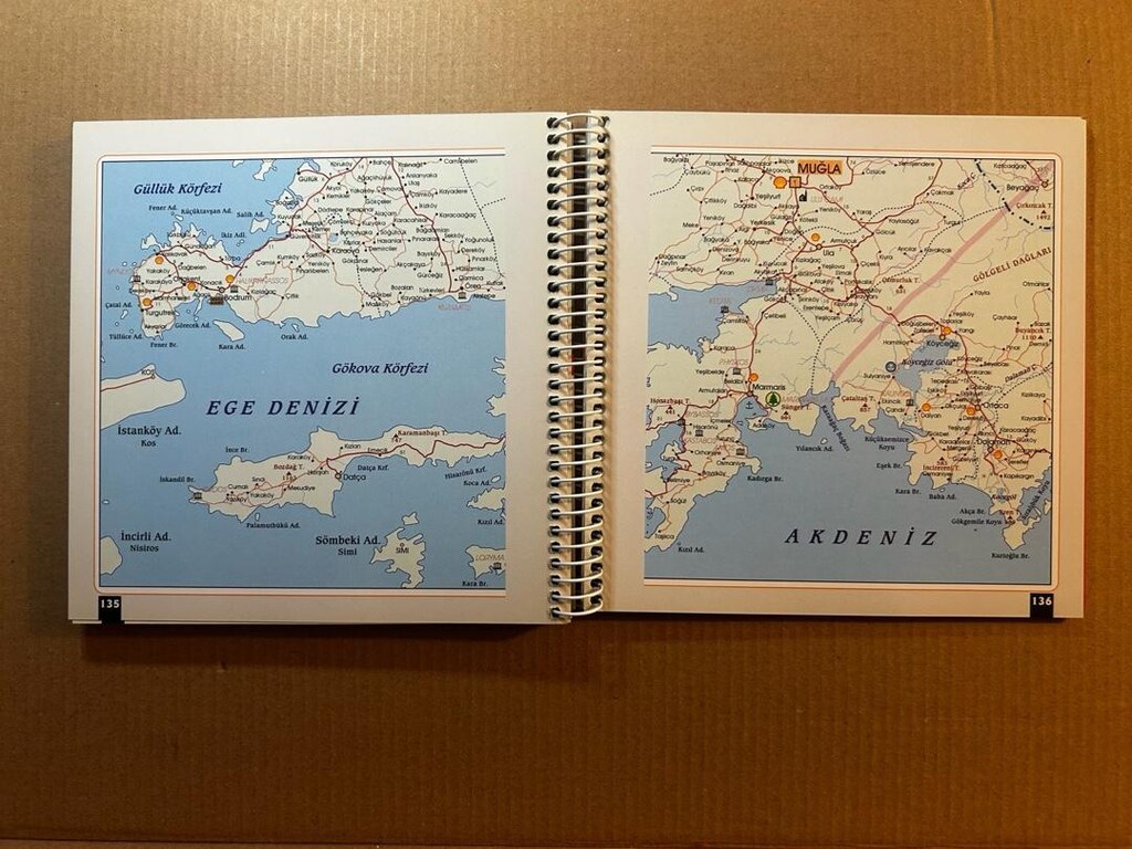 Türkiye Karayolları Atlası. - 7