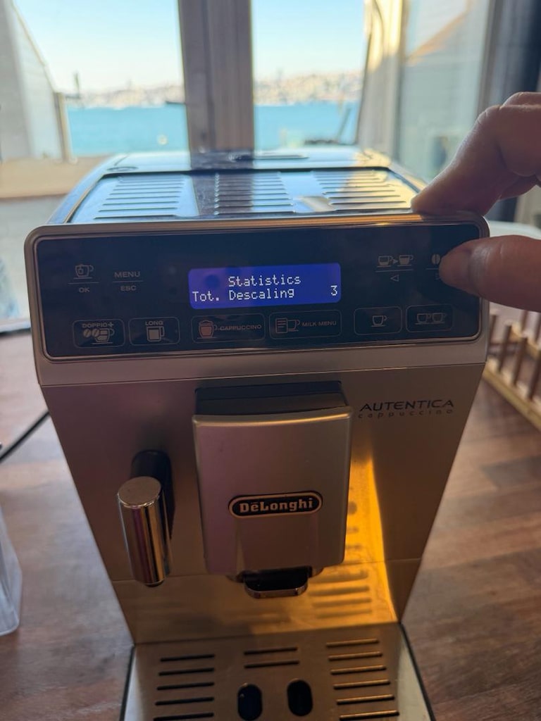 İyi kullanılmış Delonghi Autentica Cappuccino Kahve Makinesi - 8