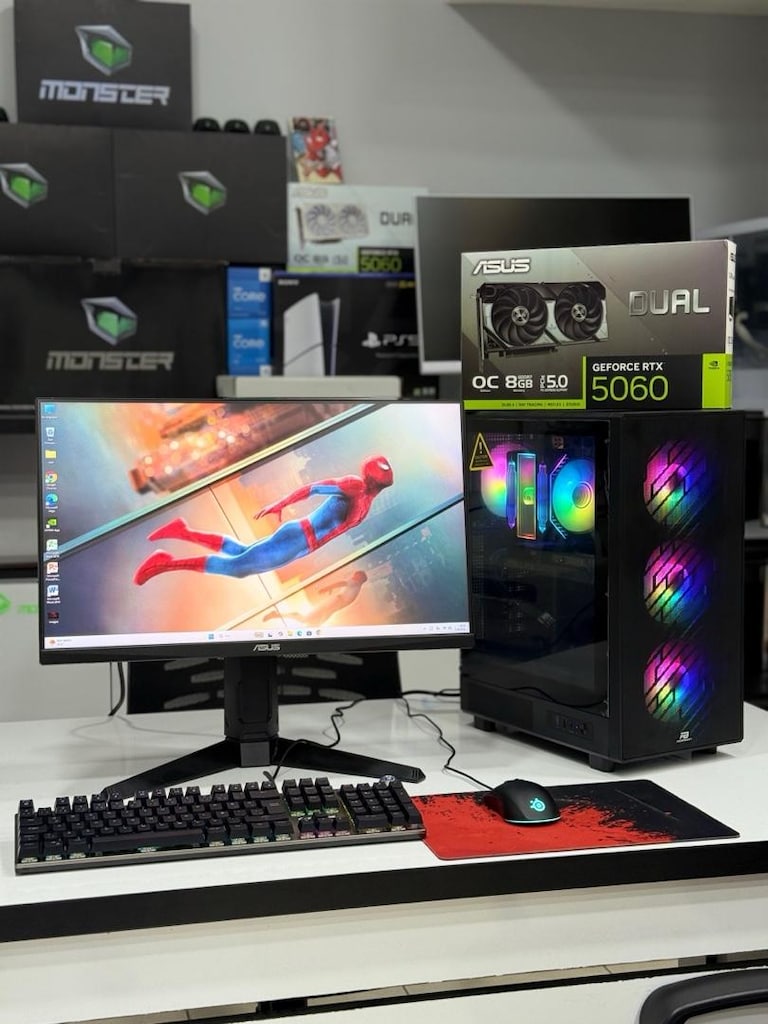 24 AY GARANTİLİ SIFIR MASAÜSTÜ BİLGİSAYAR İNTEL ULTRA 5~ ASUS RTX 5060 - 4