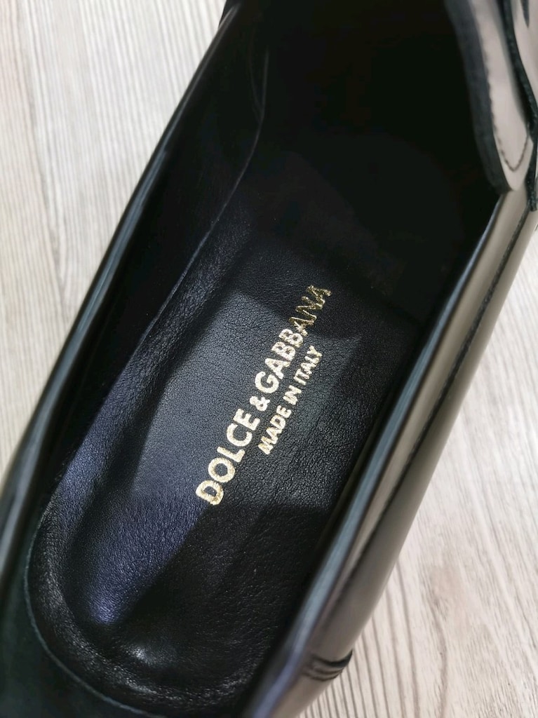 Dolce Gabbana Hakiki Deri Kalın Tabanlı Loafer Ayakkabı - 12