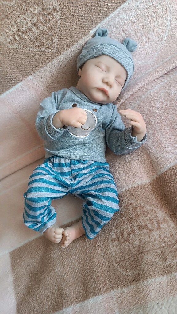YENİ REBORN GERÇEKÇİ OYUNCAK BEBEK REBORN BEBEK - 6