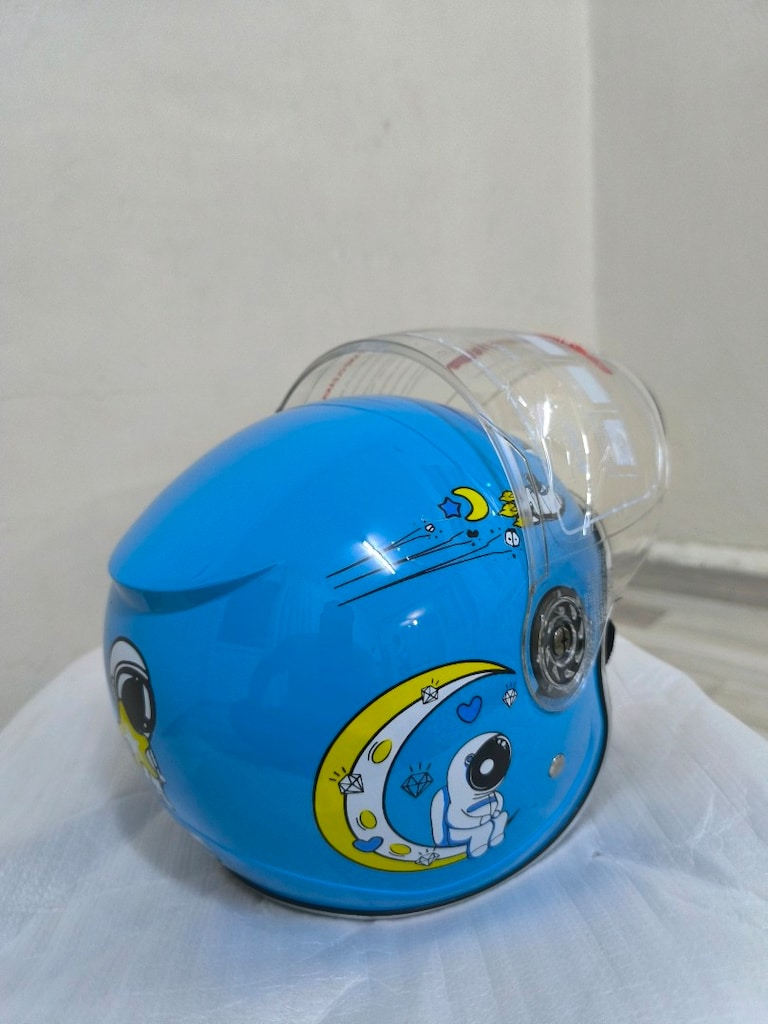 Kask Çocuk Kaskı Sıfır Çenesiz İthal Sıfır Hiç Kullanılmadı İzmir - 3