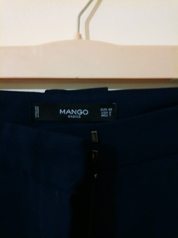 Mango marka lacivert kadın pantolon - 2
