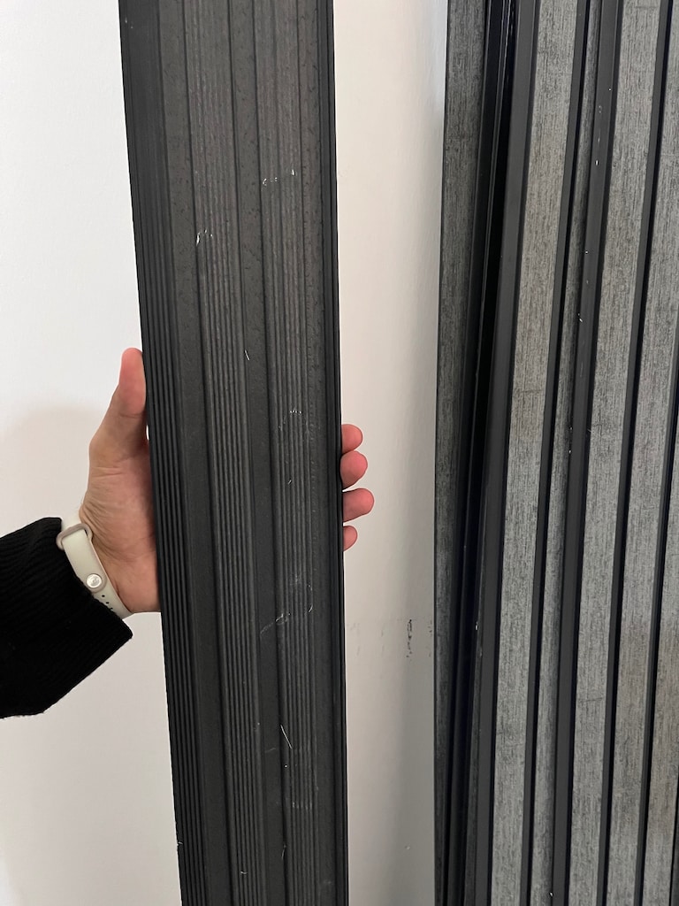 ACİL! Antrasit Dekoratif PVC Lambri 280x11 cm Faturalı Kusursuz - 6