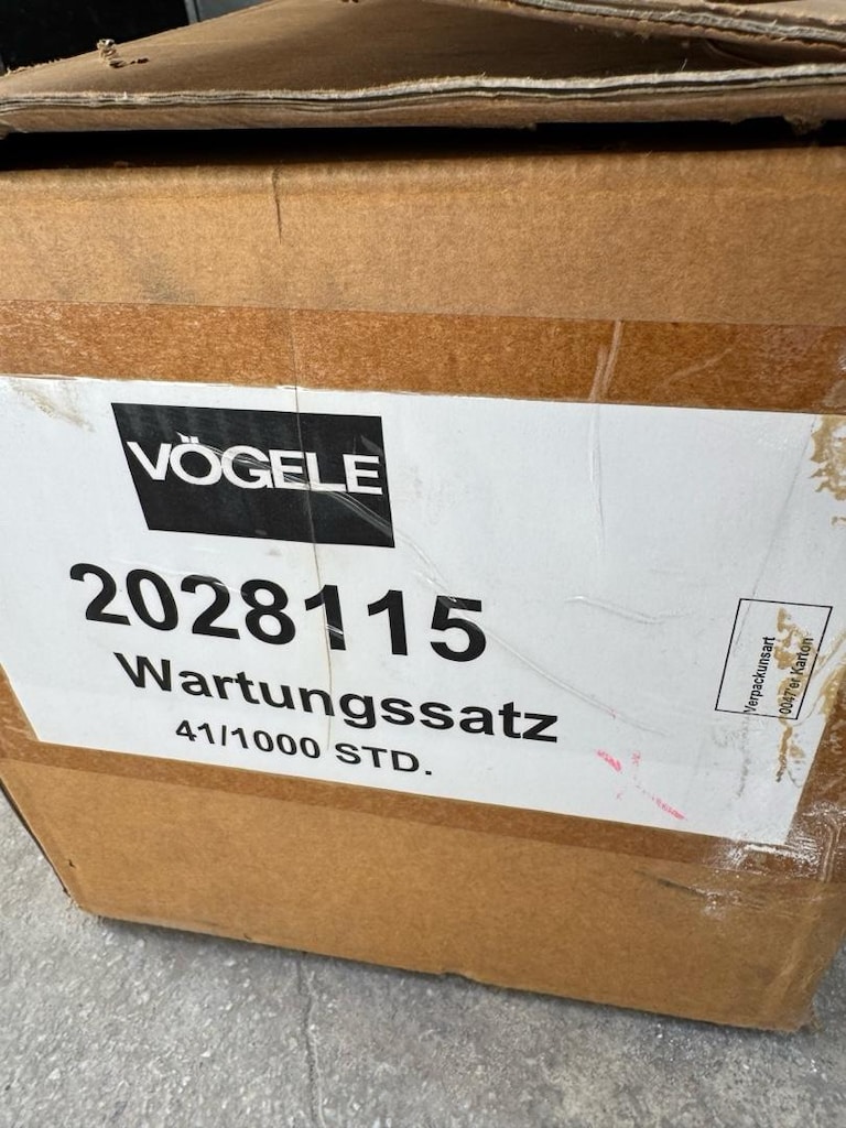 Orijinal Vögele 2028115 1000 Saatlik Bakım Kiti (Filtre Seti - Sıfır - 7