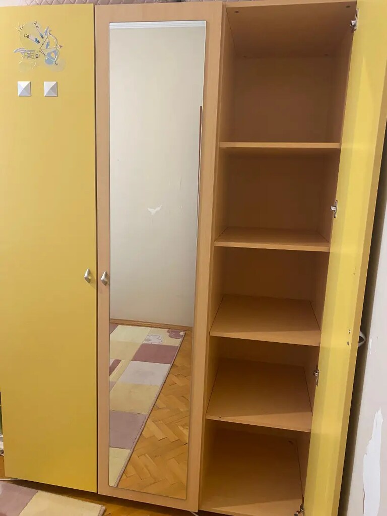 Çilek Mobilya 3'lü set. Gardırop, şifonyer ve komodin - 6