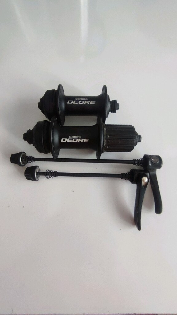 shimano deore ön ve arka göbek seti - 2