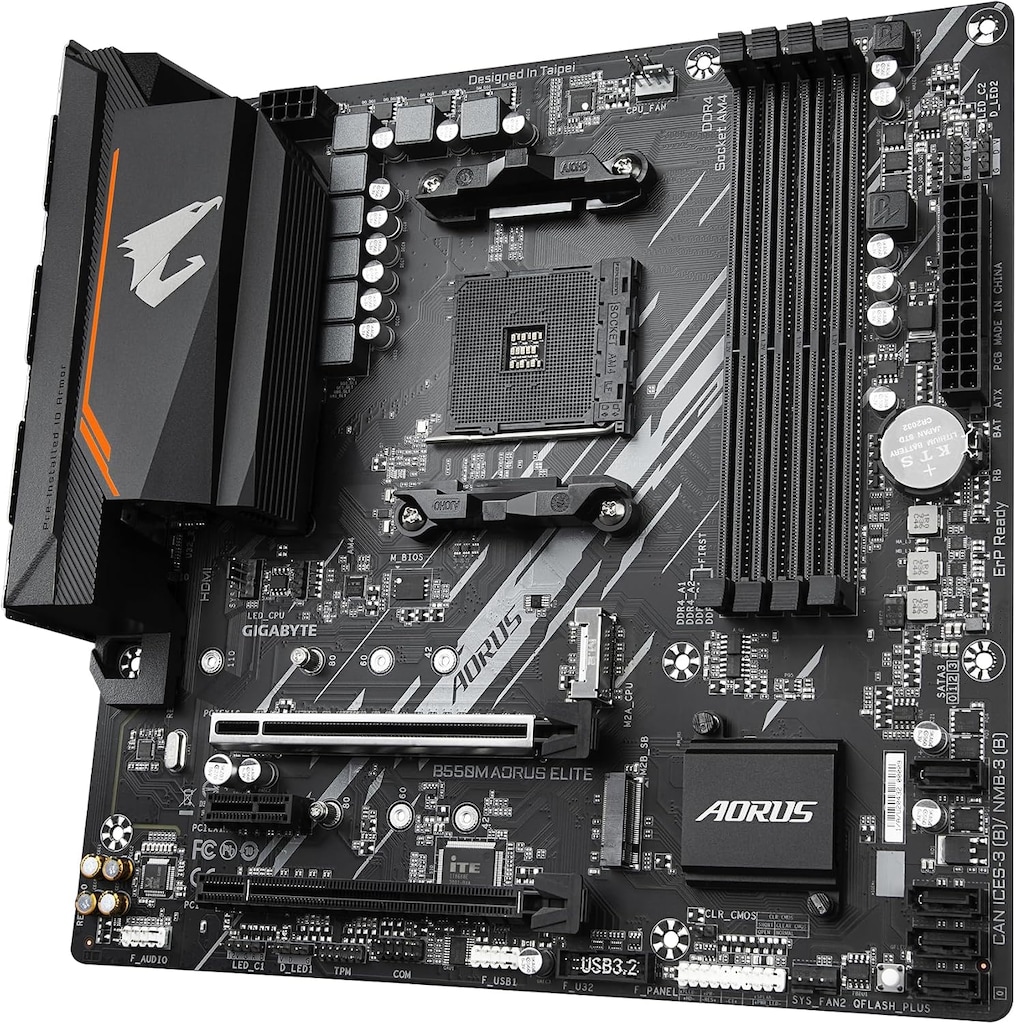 Gigabyte B550M Aorus Elite AM4 Soket DDR4 Anakart - 4