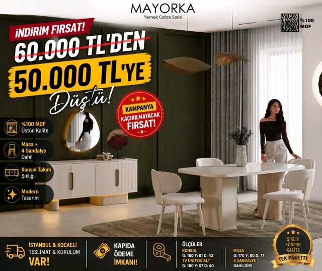 yemek odası takımı