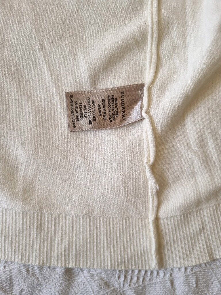 Orjinal Burberry XL beden hırka — görsel 10/10