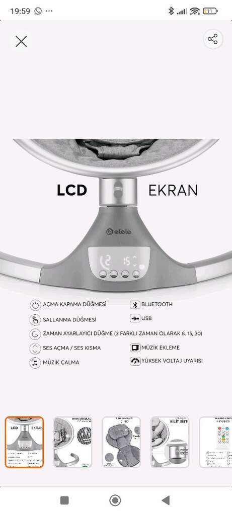 Elektrikli ana kucagi - 8