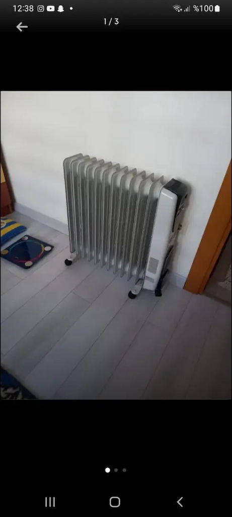 Fakir marka 12 dilimli fanli termosatli isitici