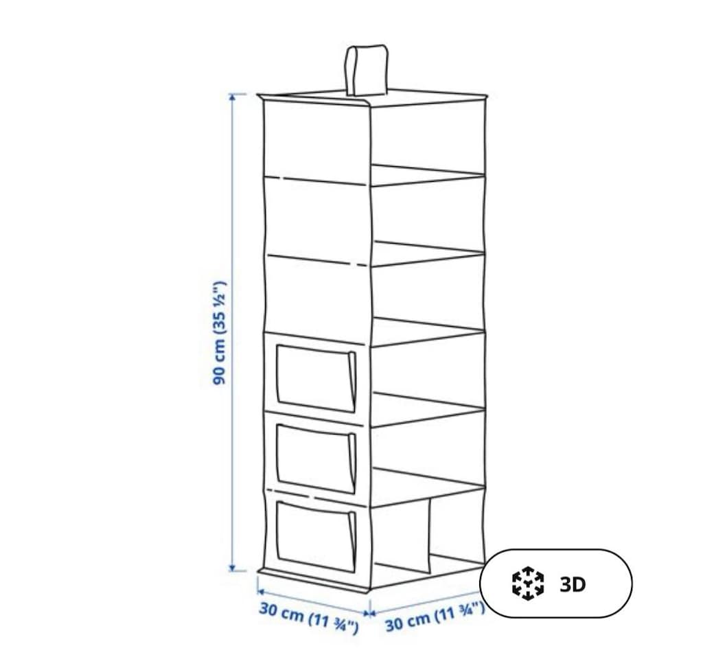 IKEA Katlı dolap içi düzenliyici - 3