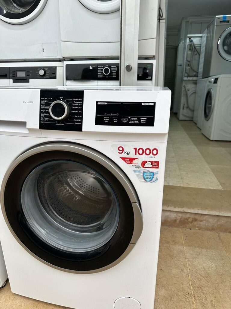 SEG 9 KG A+++ ÇAMAŞIR MAKİNASI İNVERTER SESSİZ MOTOR YENİ NESİL - 3