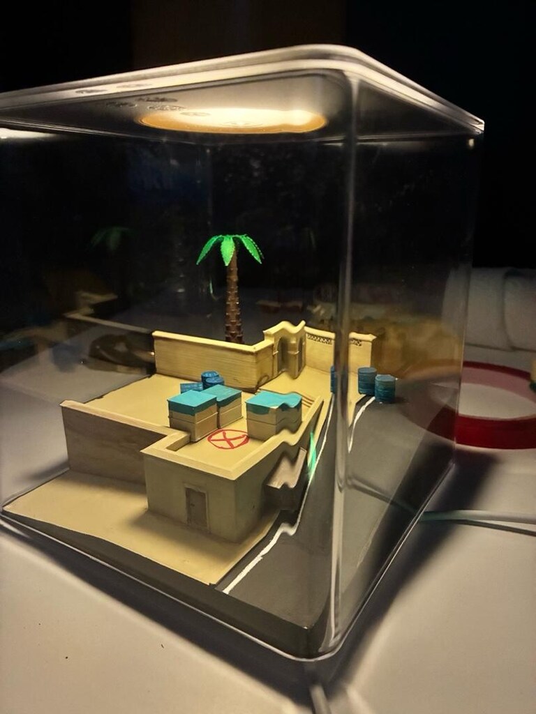 Dust2 a side cs2 diorama - 3