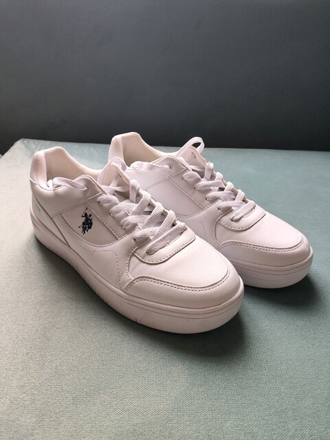 Lee Polo 6FX Beyaz Sneaker / Ayakkabı - 40 numara
