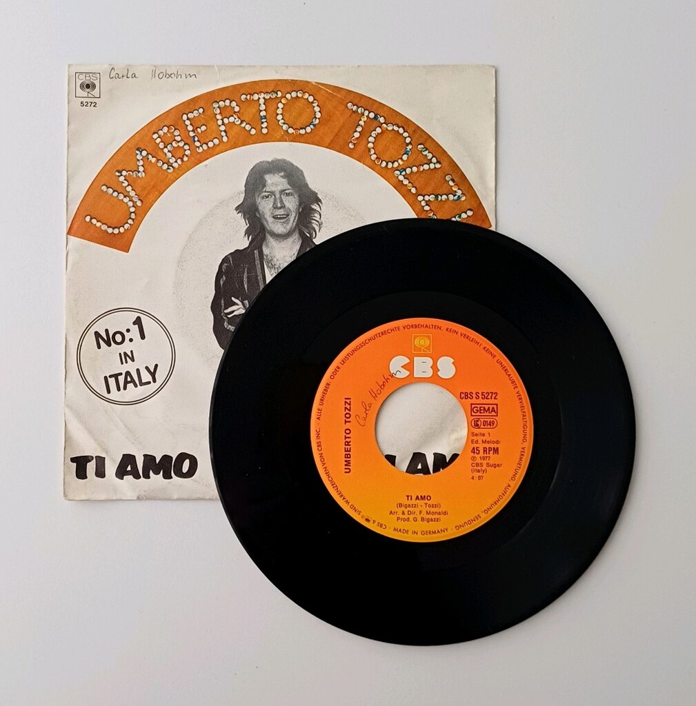 UMBERTO TOZZİ Tİ AMO DÖNEM 45LİK PLAK - 2