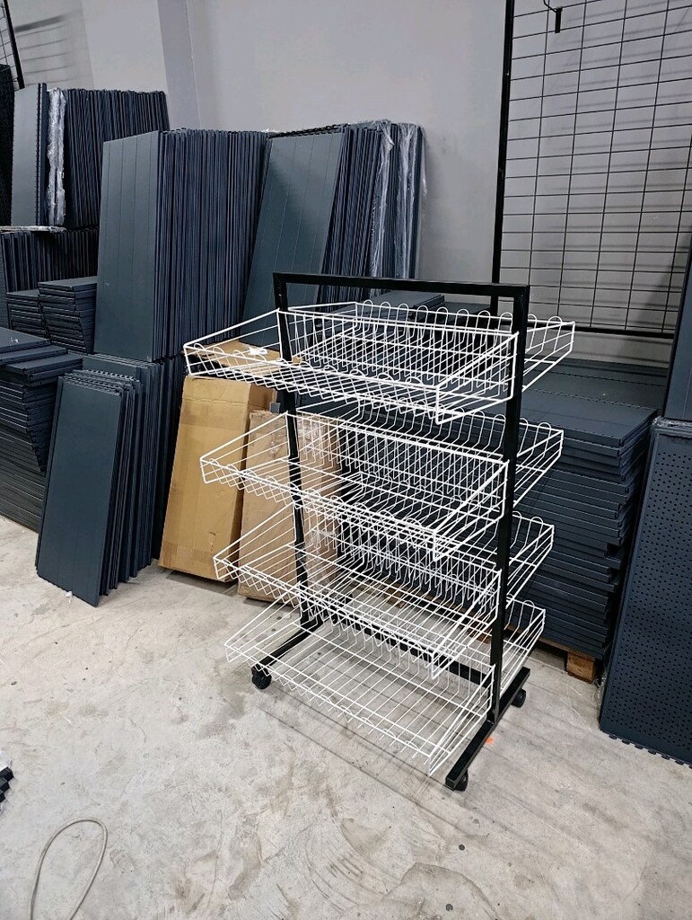 market raf dükkan raf delikli raf hırdavat raf 1 KALİTE - 18