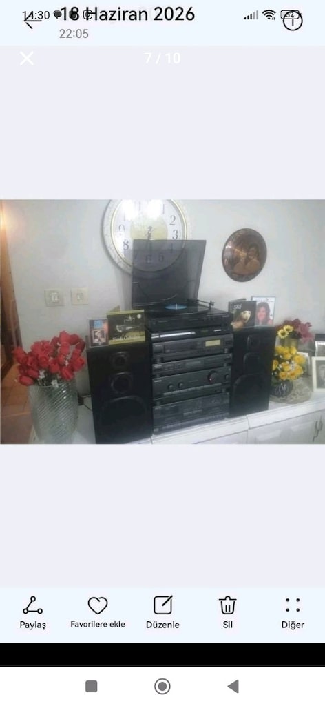 MUZİK SETİ FULL USBLİ DVDLİ AUXLU CDLİ FMLİ KUMANDALI KASETÇALARLİ - 7