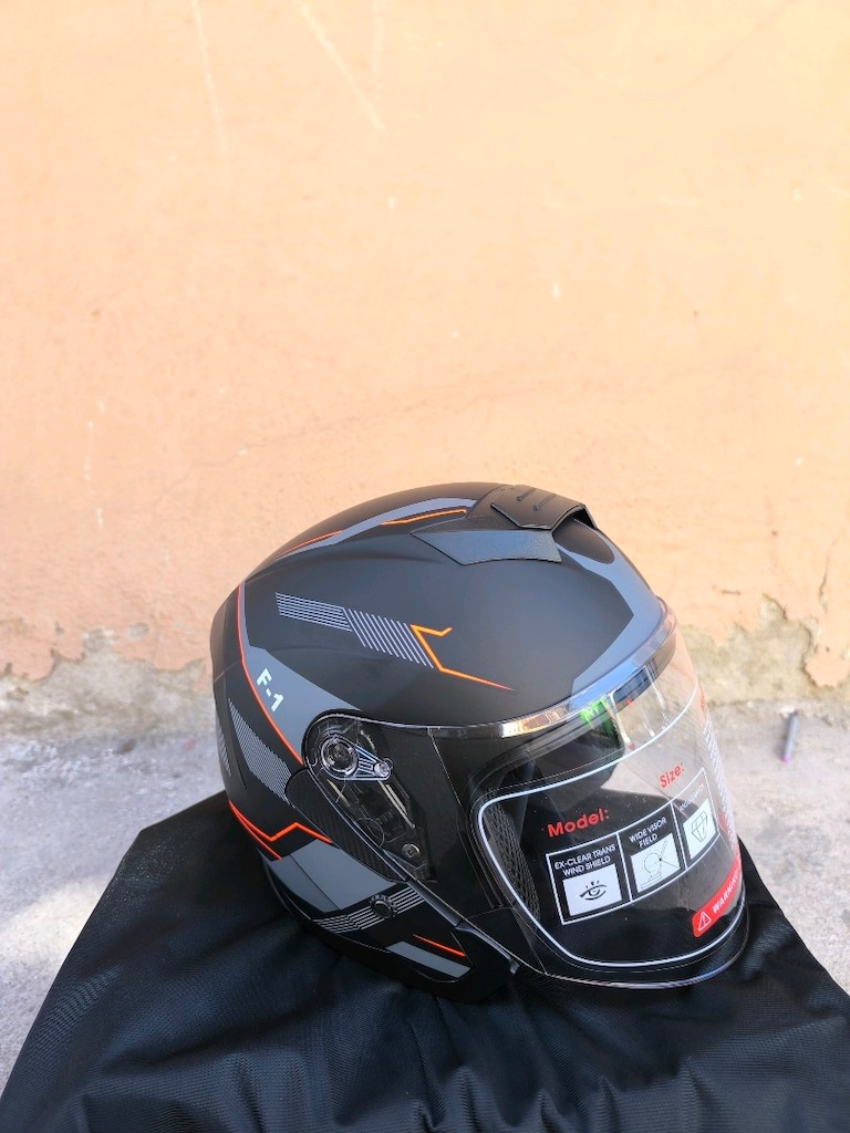 Kask JK 526 Yarım Güneş Vizörlü Sıfır Beden M ve L Mevcuttur İzmir - 3