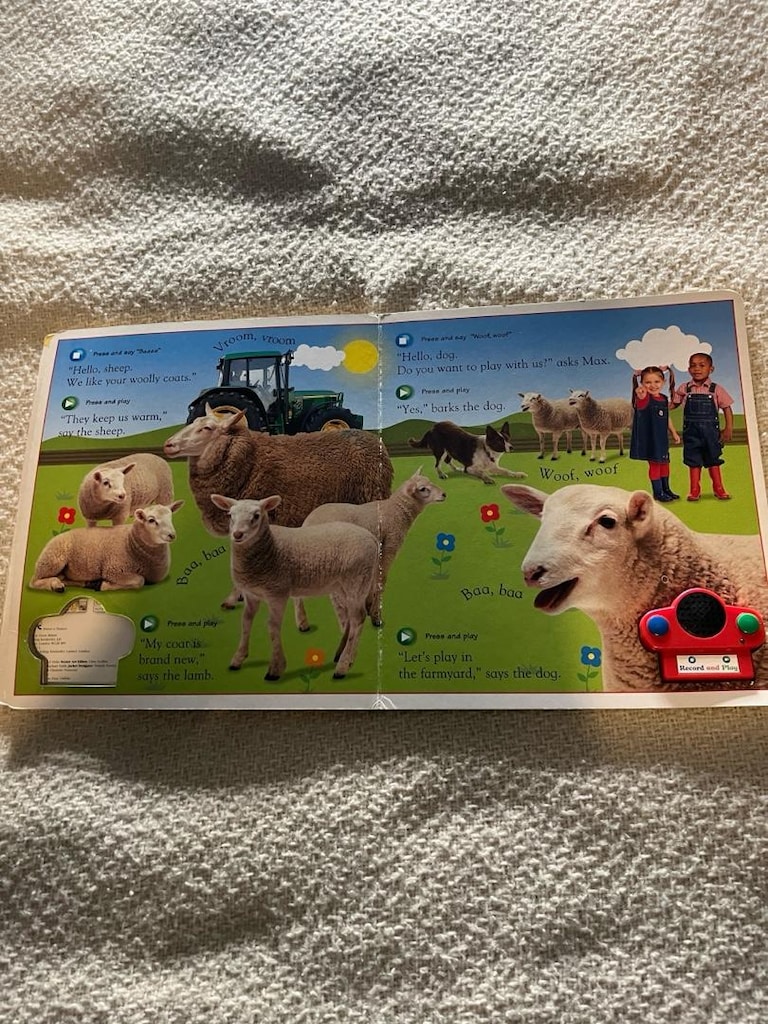 Flip ve dokulu çocuk kitabı - 4