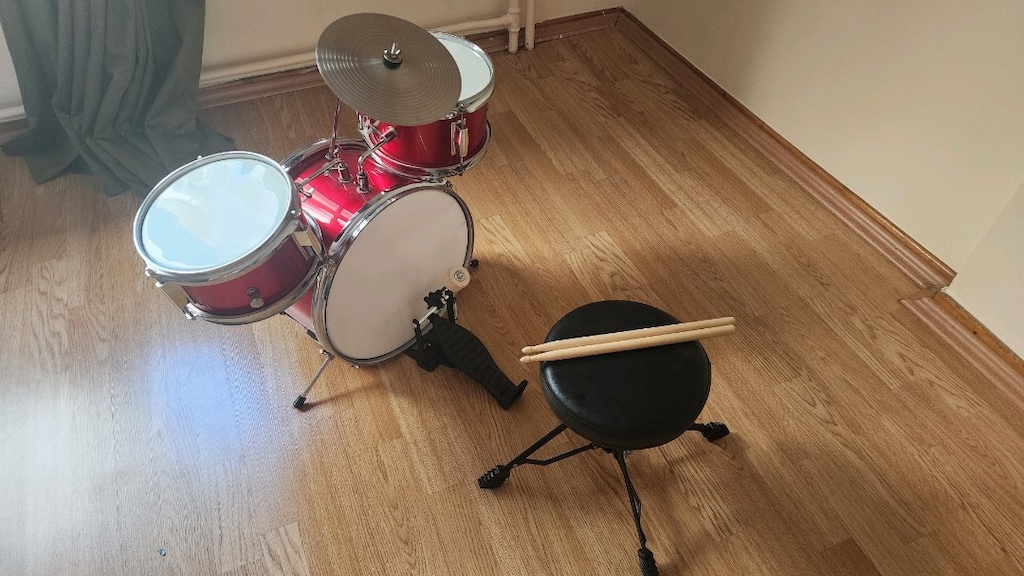 Imaginarium Çocuk Akustik Bateri Seti - Metal Aksamlı Pedallı Full Set - 6