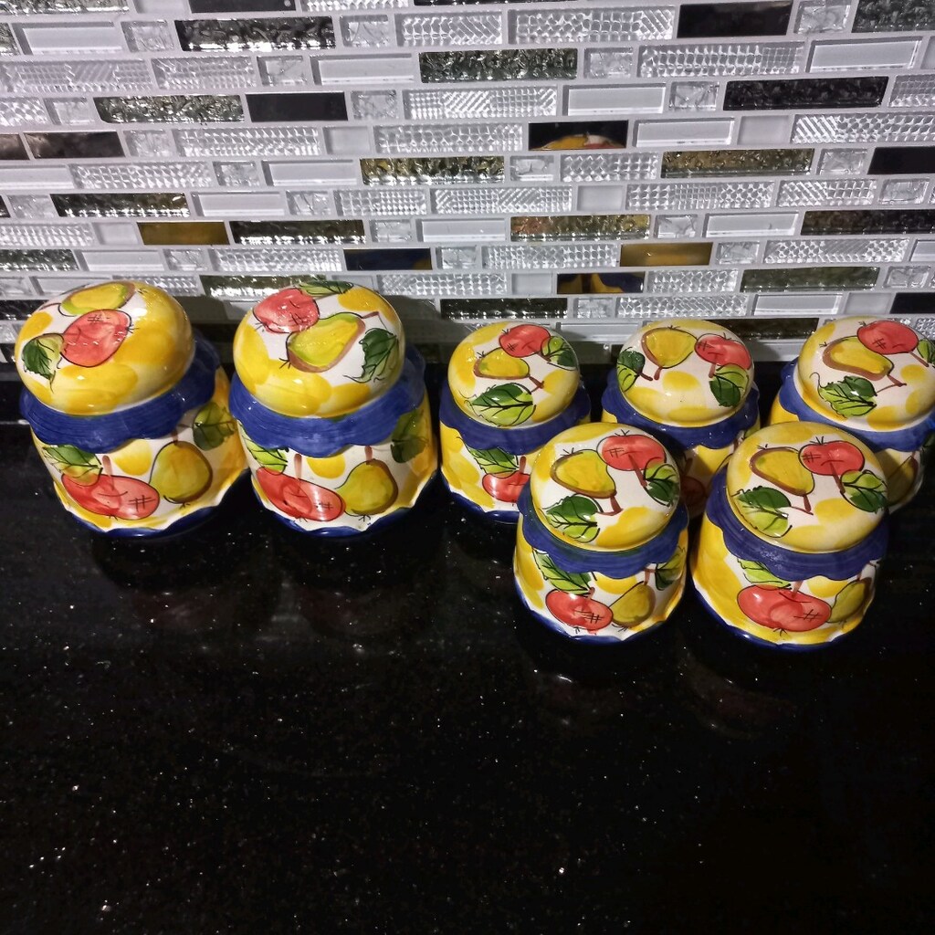7 parca seramik baharat takımı - 2