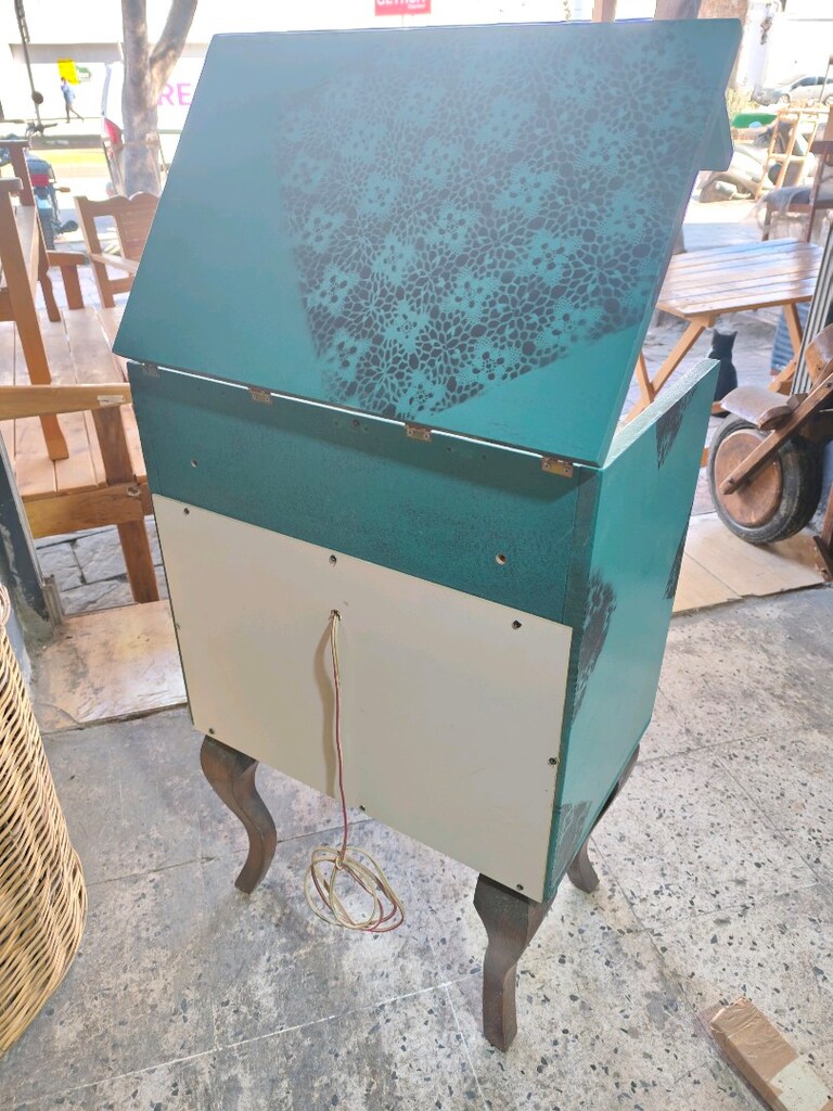 antika restore plak çalar radyo Bluetooth - 6