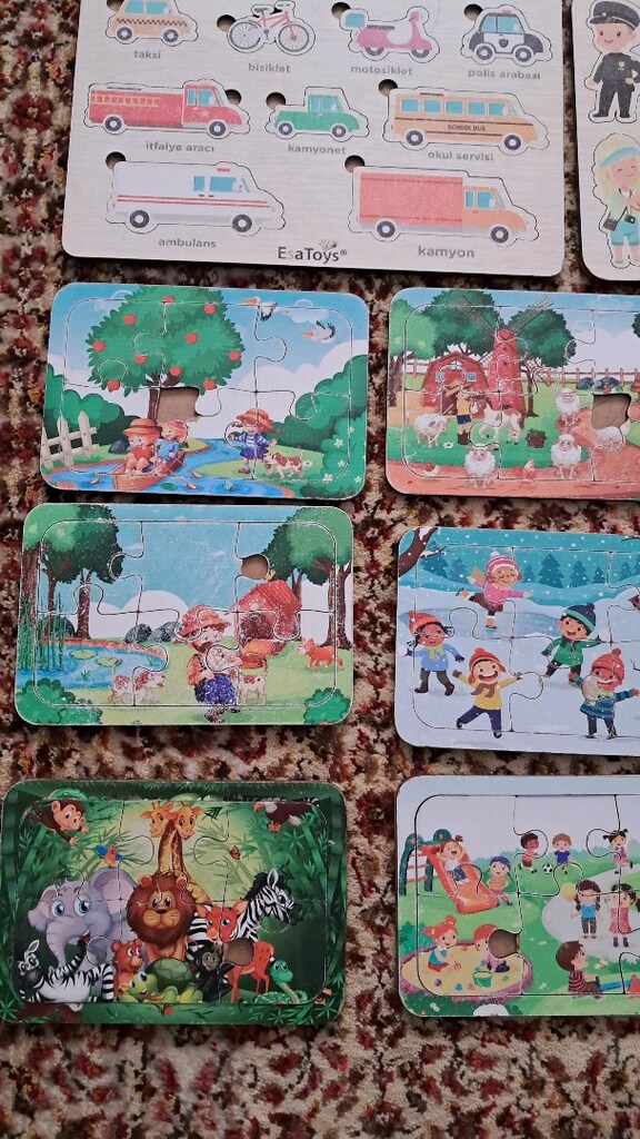eğitici Ahşap puzzel - 2