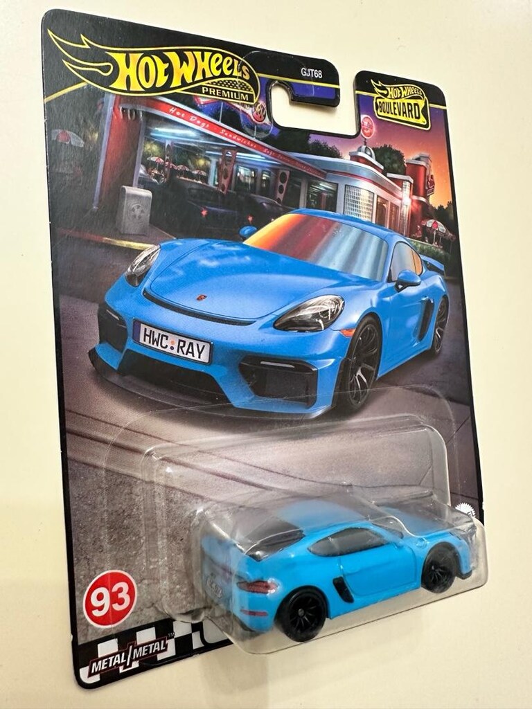 Hot wheels Premium Porsche 718 Cayman GT4 - 4
