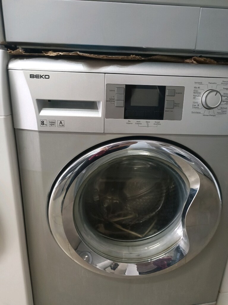 Beko gri 8 kg A+++ 1000 devir çamaşır Makinesi - 2