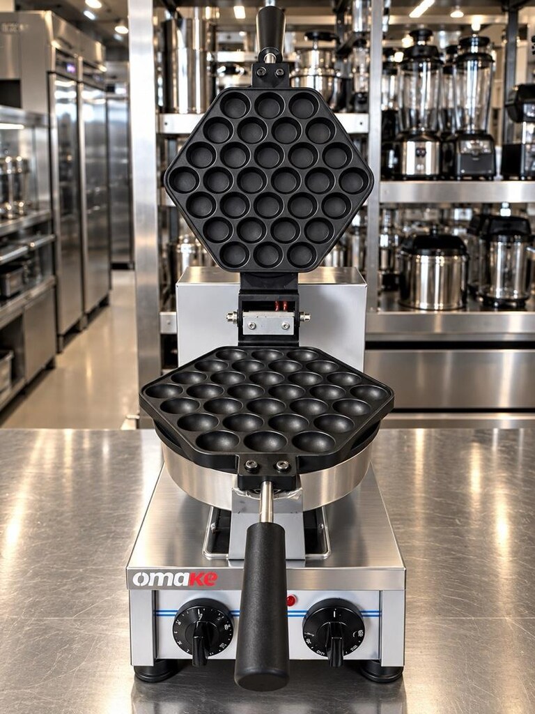 OMAKE BUBBLE WAFFLE MAKİNESİ – ŞOOK FİYAT! - 5