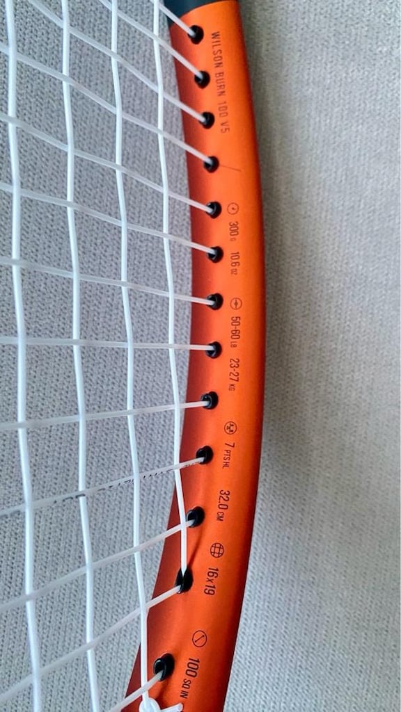 wilson burn v5 tenis raketi - 3