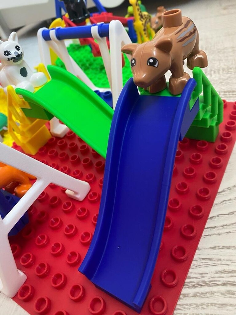 Lego duplo uyumlu oyun parkı araçlar - 3