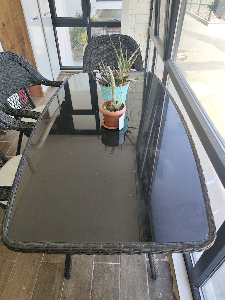 RATTAN BAHÇE BALKON MOBİLYASI / MASA SANDALYE - 3