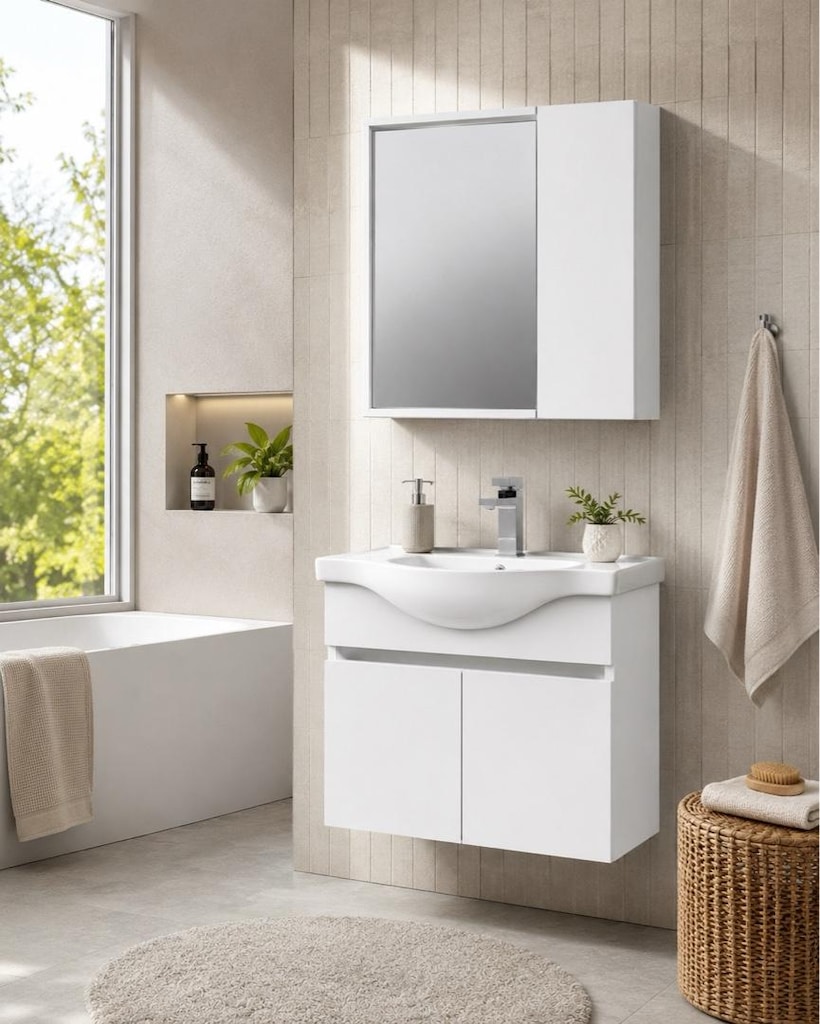 İmalathaneden Sıfır Banyo Dolabı 65cm