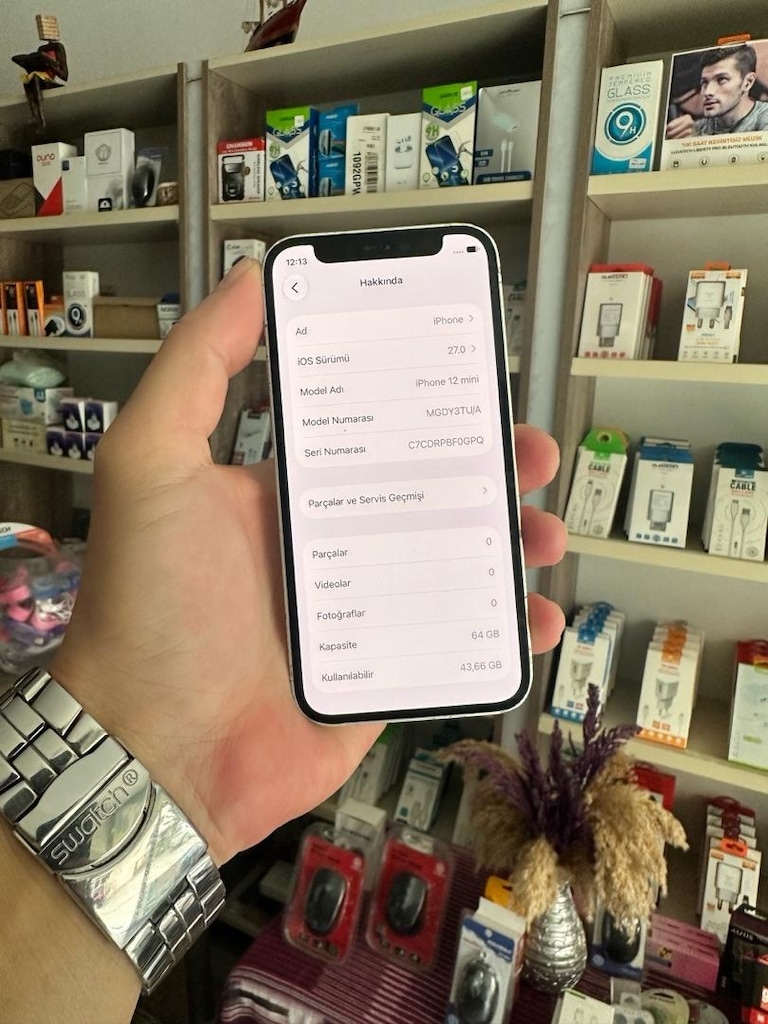12 mini 64 gb orjinal chz kozmetik 10/7 değişensiz tr - 8