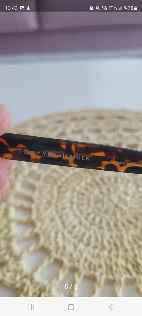 Tommy hilfiger güneş gözlüğü - 5