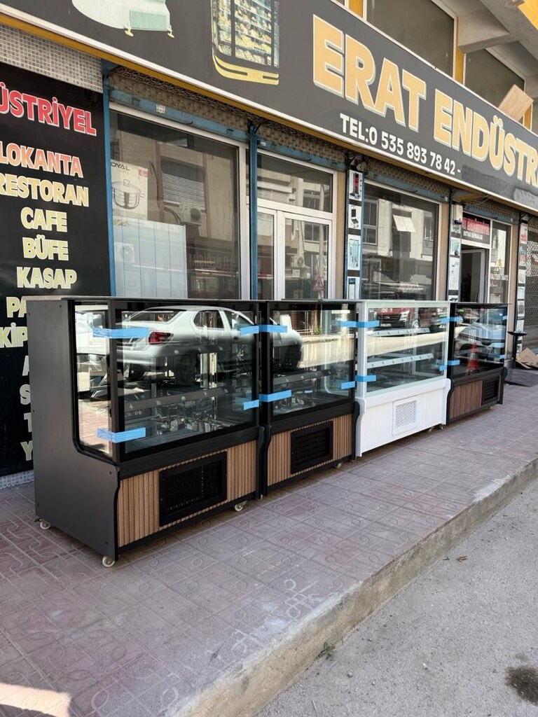kebap dolabı meze dolabı pasta dolabı vitrin dolabı teşhir dolabı - 8