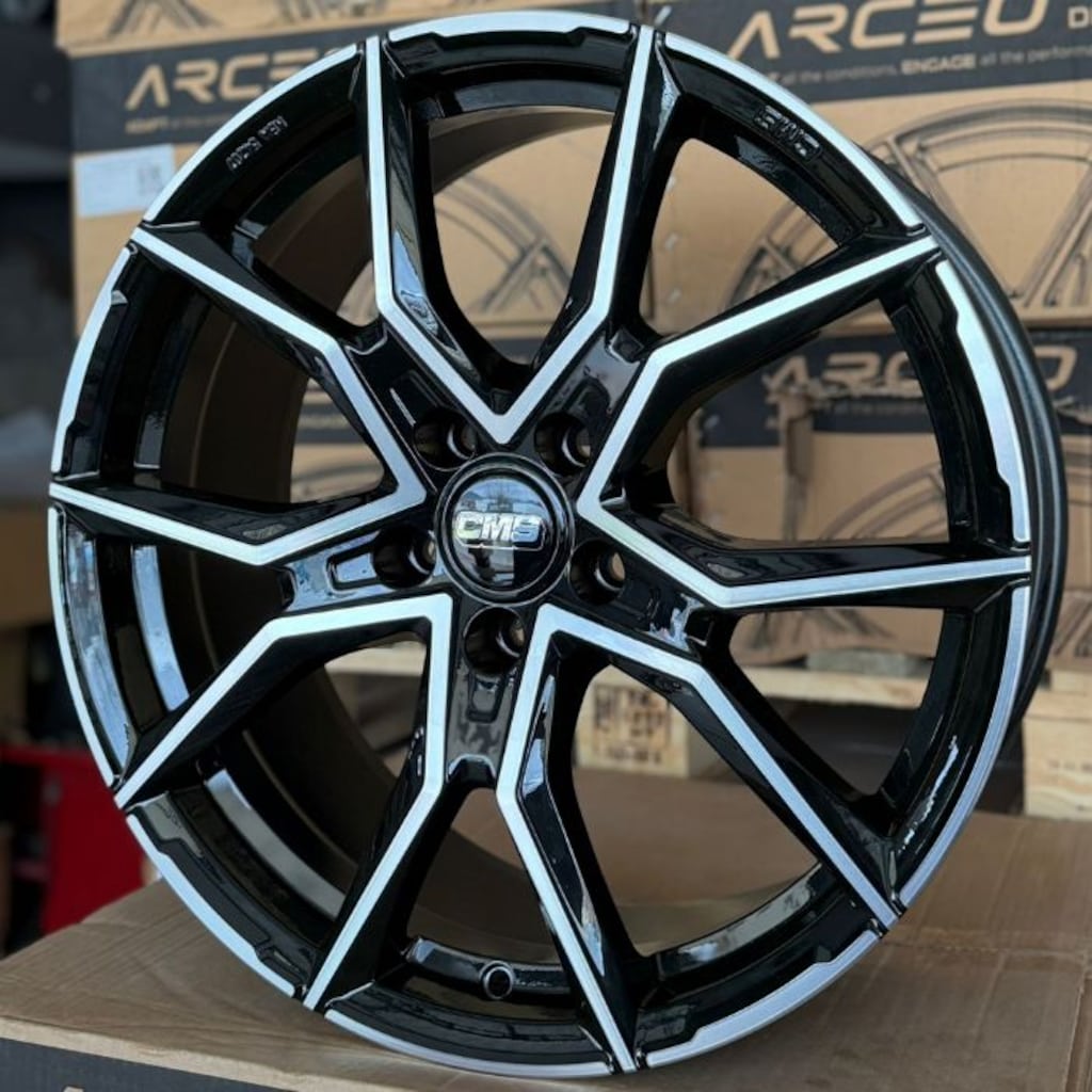 5*112*19*8.0 ET50 CH57.1 CMS C33 BLACK DİAMOND JANT TAKIMI - 3