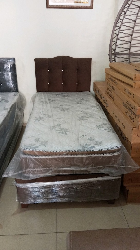 TEK KİŞİLİK SIFIR BAZA BAŞLIK YATAK MODELLERİ - 3