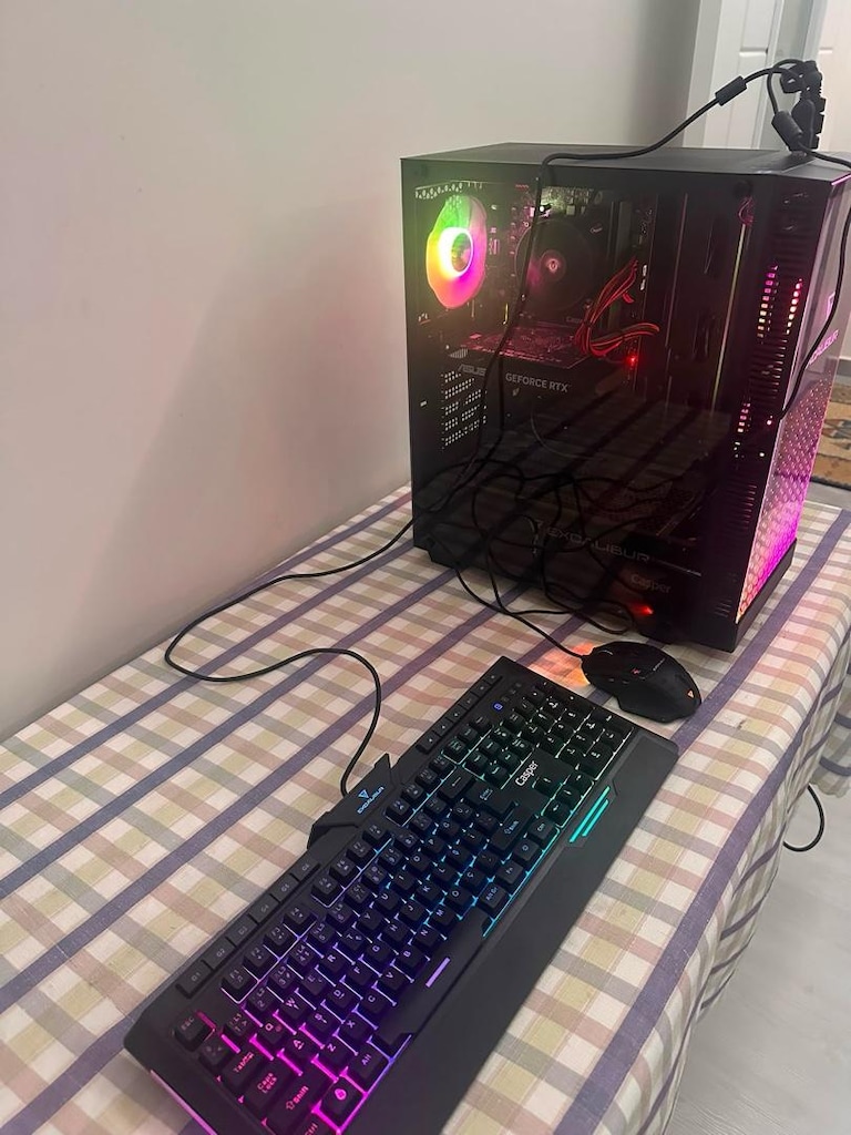Garantili kutulu Gaming kasa + klavye + mouse - 9