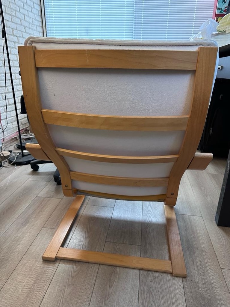 Ikea Koltuk ikea beyaz koltuk tekli berjer POÄNG - 4