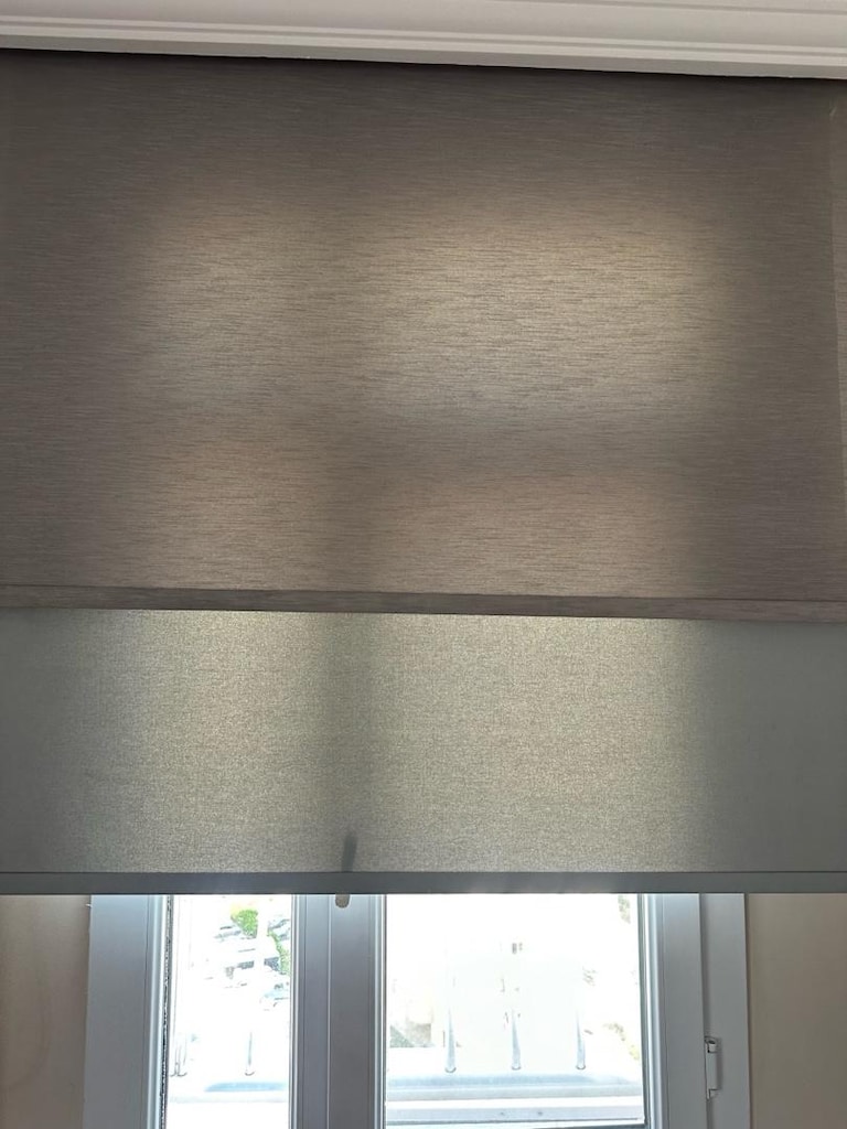 130 cm gri stor perde guneslikli - 2