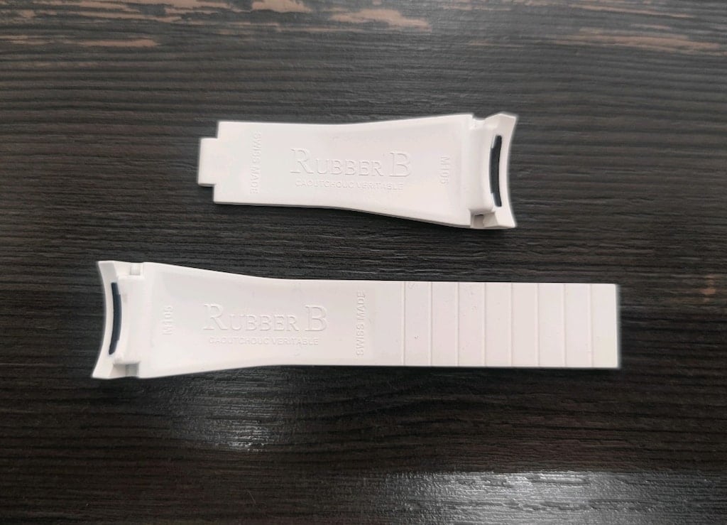 Rubber B strap M105 White - 21MM - 5