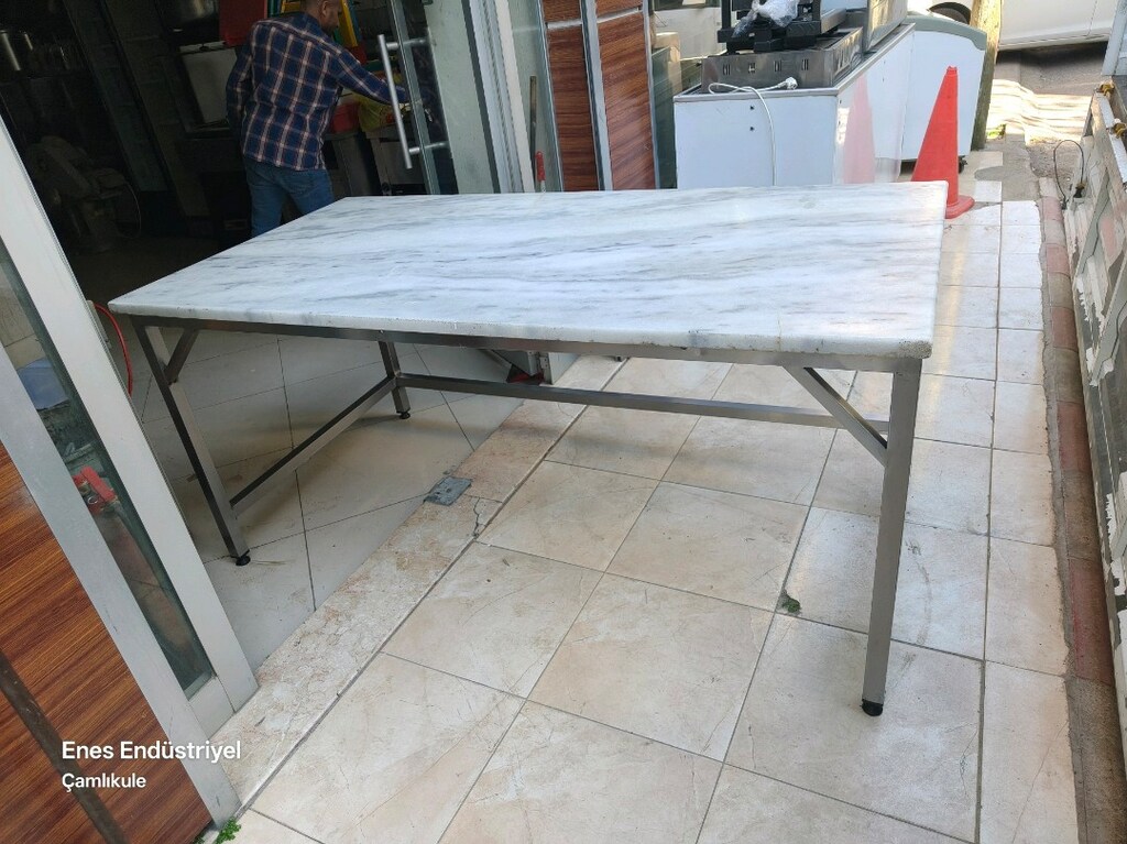 krom mermer çalışma tezgahı - 10