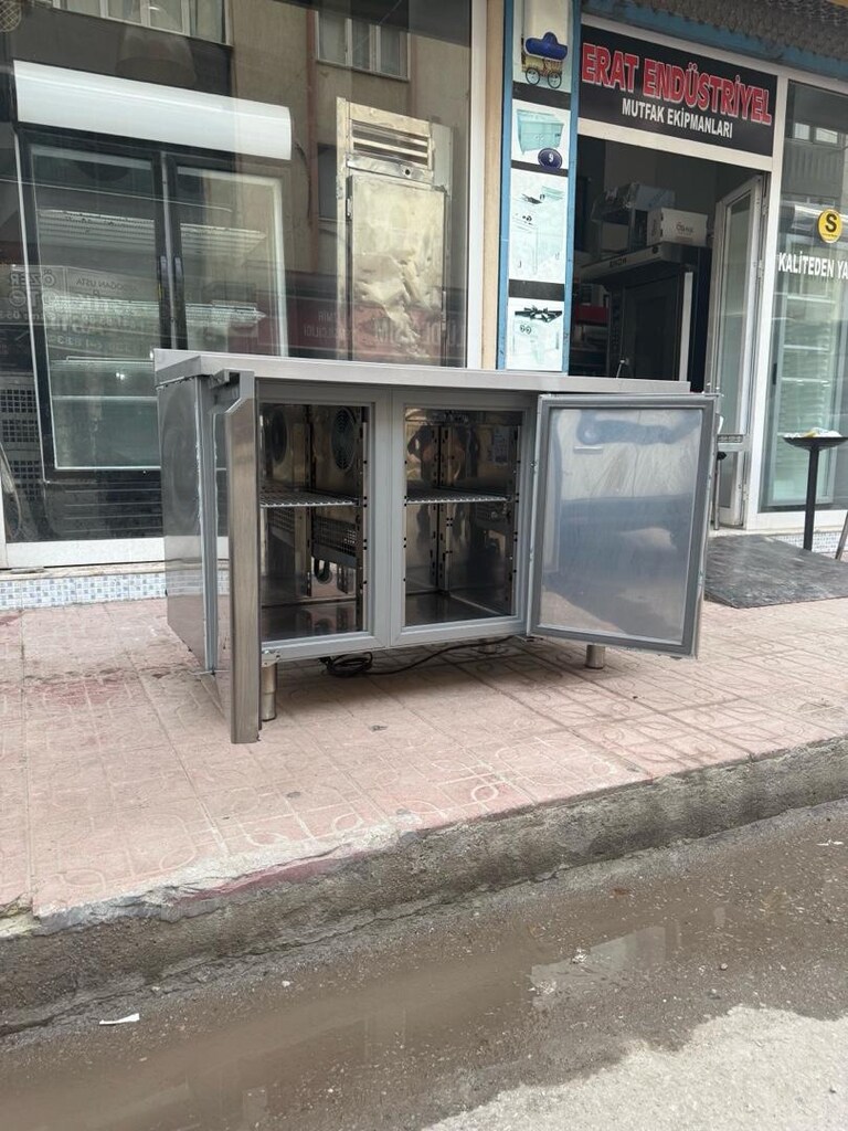 tezgah altı dolap krom soğutmalı dolap endüstriyel dolap çalışma dolab - 17