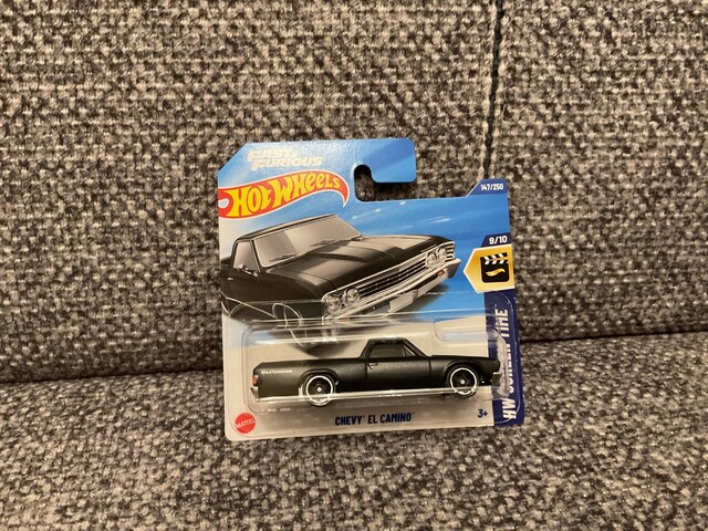 Hot wheels yurtdışı araba chevy el camıno