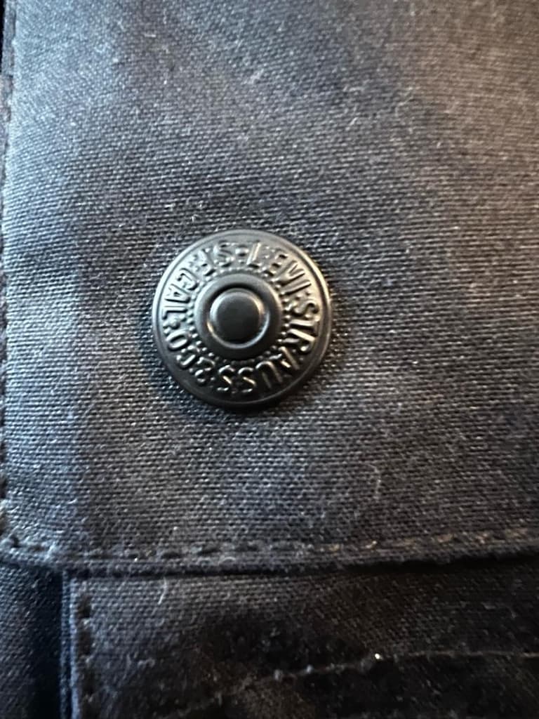 Faturali sıfır orjinal Barbour X Levis yagli mont ceket - 4